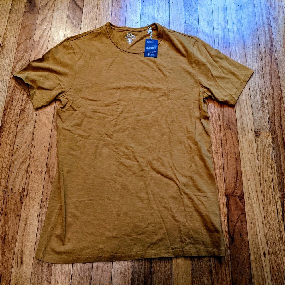 J.Crew Garment-dyed slub cotton crewneck T-shirt (Tall size)